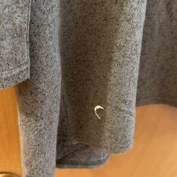 Zyia Active Lounge Boyfriend Cardigan Open Front Pockets Army Green XXXL - Picture 13 of 13